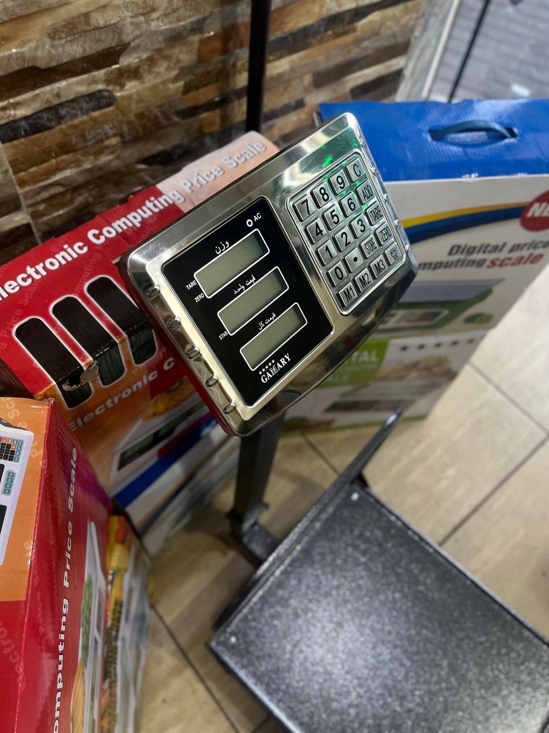 ترازو باسکول ۳۵۰ کیلویی کمری ««آکبند»»|فروشگاه و مغازه|تبریز, |دیوار