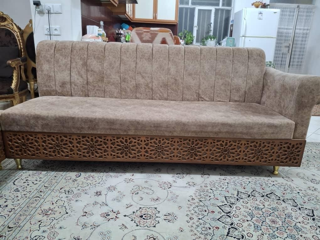 مبلمان ال دو تکه|مبلمان خانگی و میز عسلی|اهواز, فاز ۱ پادادشهر|دیوار