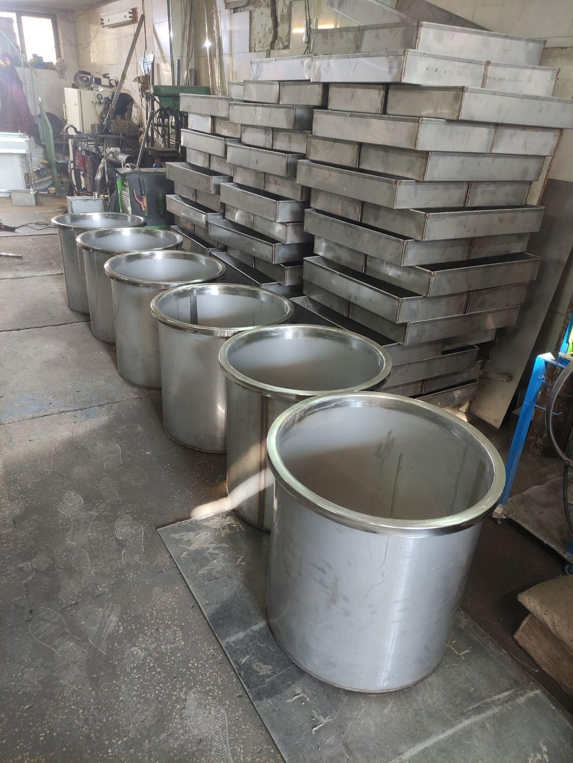 تشت نبات چوبی استیل ،گالوانیزه|ماشین‌آلات صنعتی|اصفهان, شهرک مهدیه|دیوار