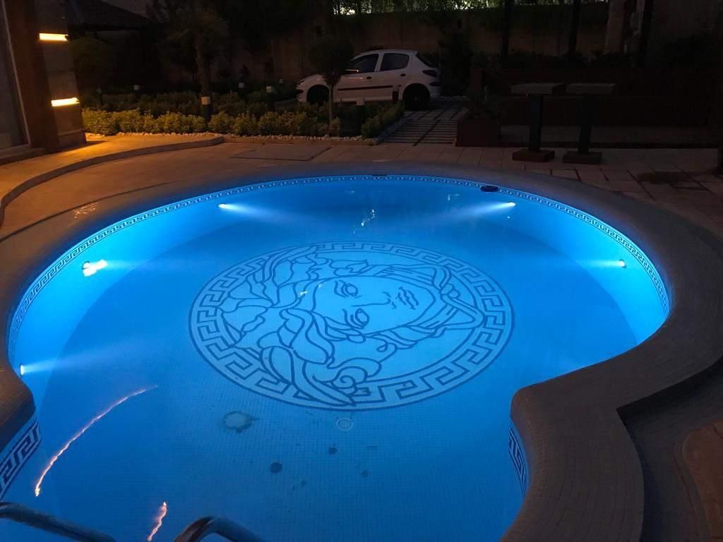 چراغ توکار استخری استیل تک رنگ 24 وات 12 ولت 24TOL|لامپ و چراغ|تهران, افسریه شمالی|دیوار