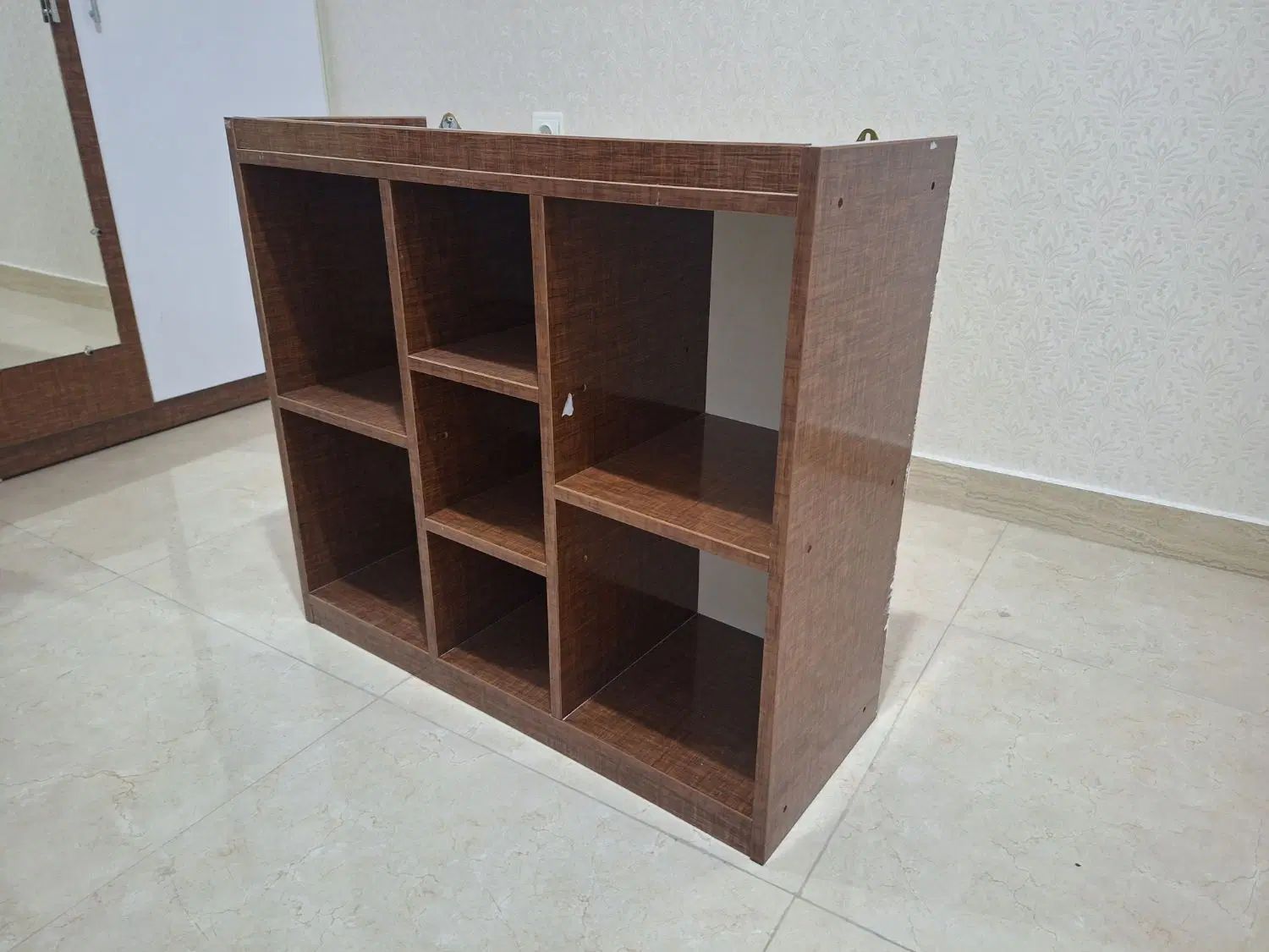 کتابخانه چوبی دیواری|کتابخانه، شلف، قفسه‌های دیواری|رشت, دباغیان|دیوار