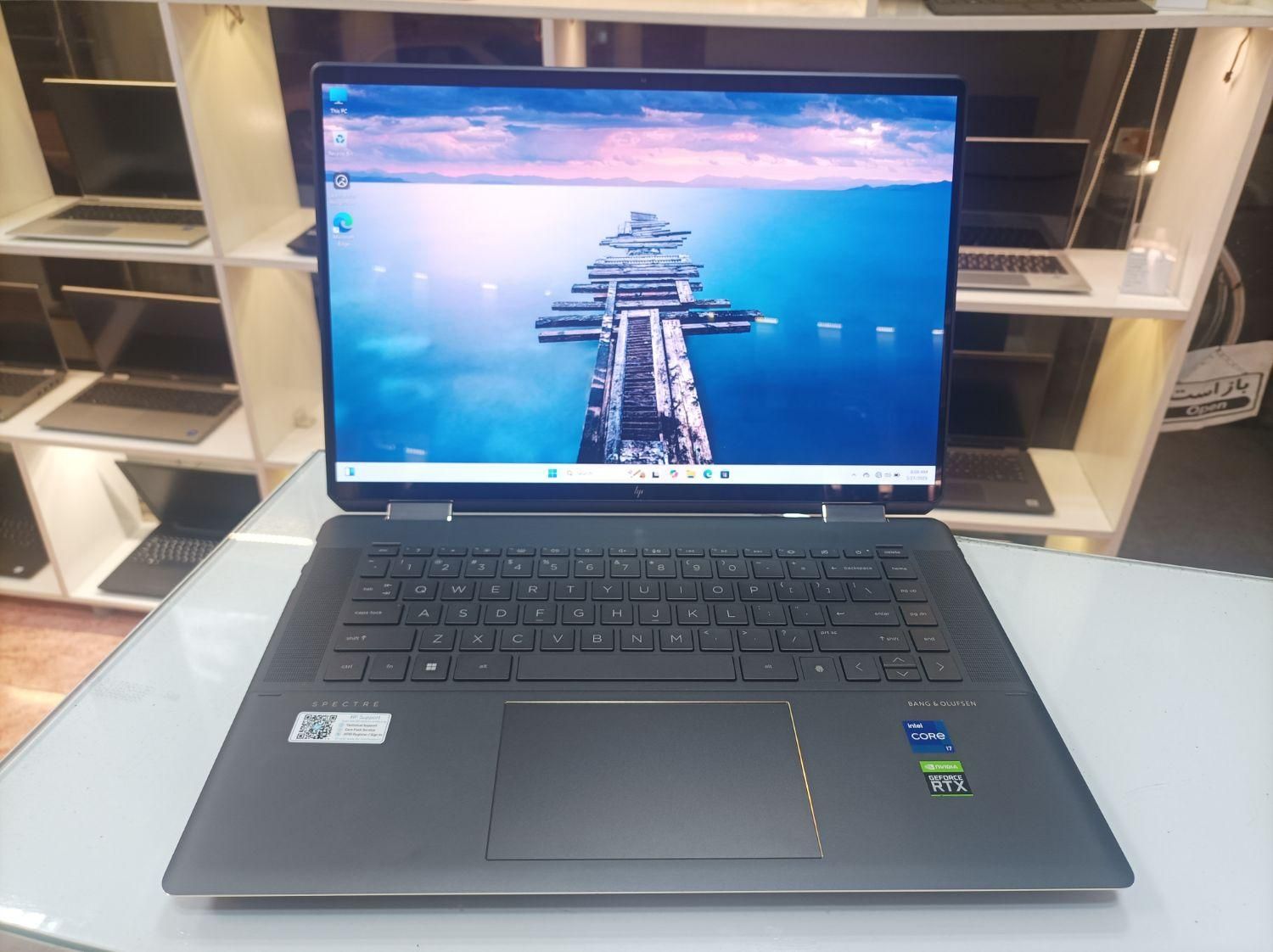 لپ تاپ لمسی تاشو hp spectre|رایانه همراه|سمنان, |دیوار
