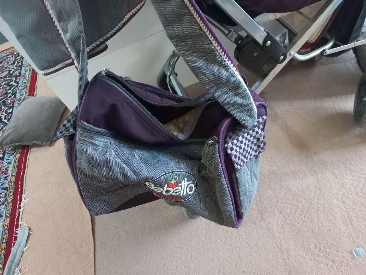 کالسکه کریر رورویک و ساک بچه|کالسکه و لوازم جانبی|کاشمر, |دیوار