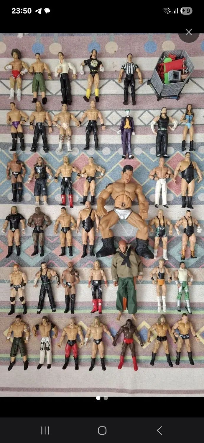 کشتی کج اکشن فیگور wwe|اسباب‌‌بازی|تهران, آجودانیه|دیوار