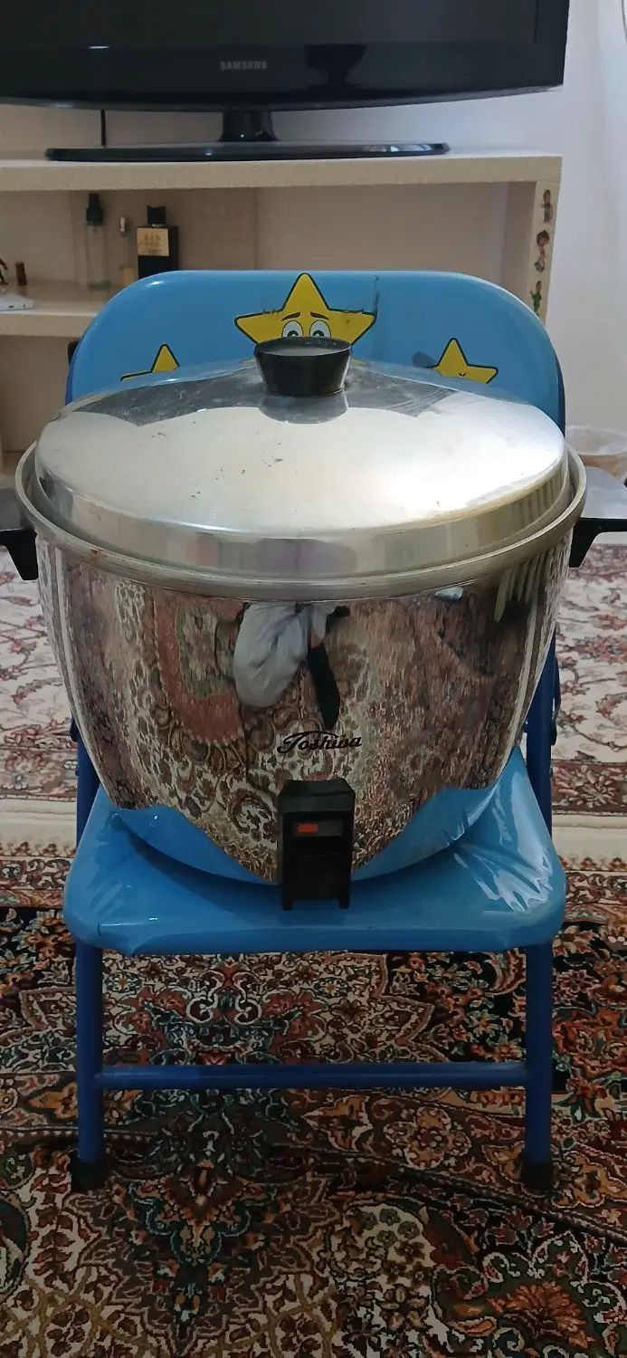 یک عدد سبزی خورد کن ویک عدد پلو پز توشیبا اصل ژاپن|خردکن، آسیاب، غذاساز|کرج, شاهین‌ویلا|دیوار