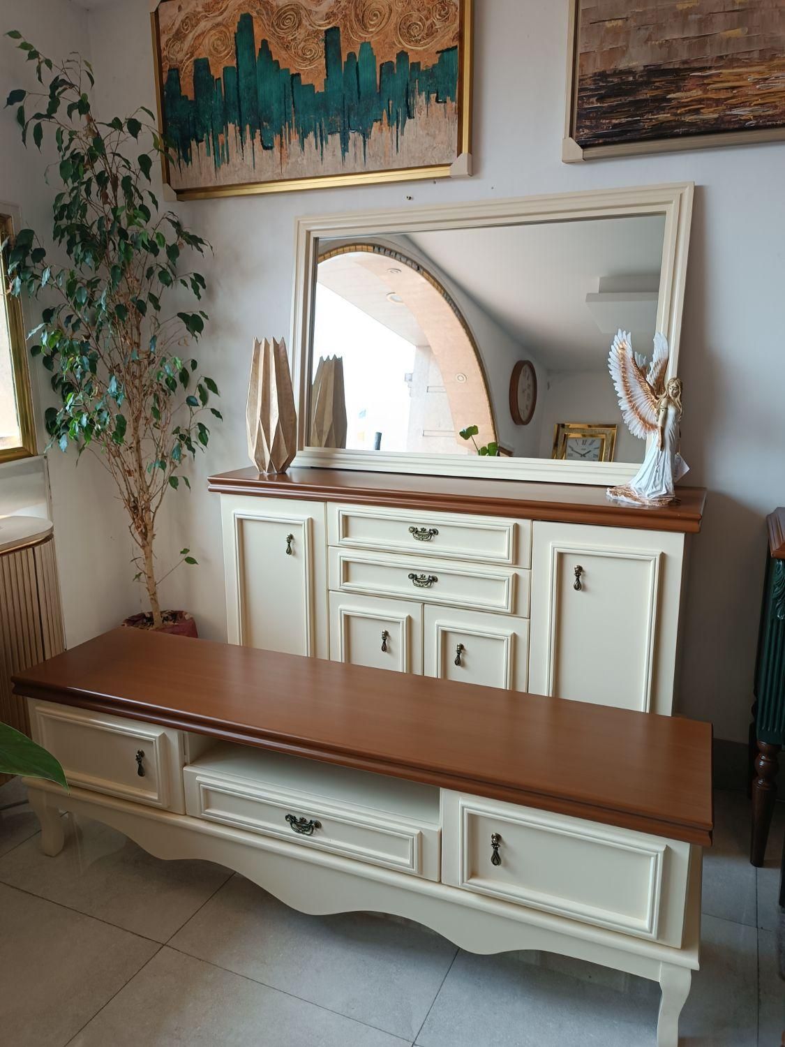 ست کنسول و میز تی وی دایانا|میز تلویزیون|رشت, استقامت ۱|دیوار