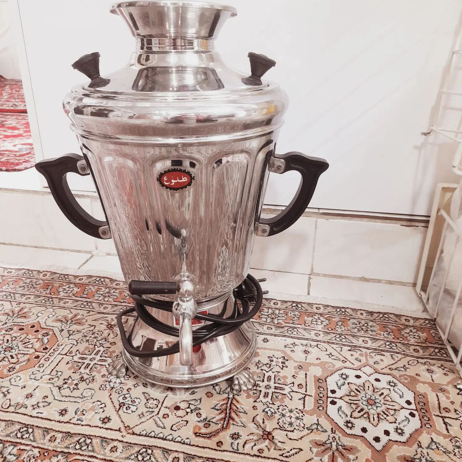 سماور برقی و فلاکس ژاپنی|سماور، چای‌ساز، قهوه‌ساز|تهران, فلاح|دیوار