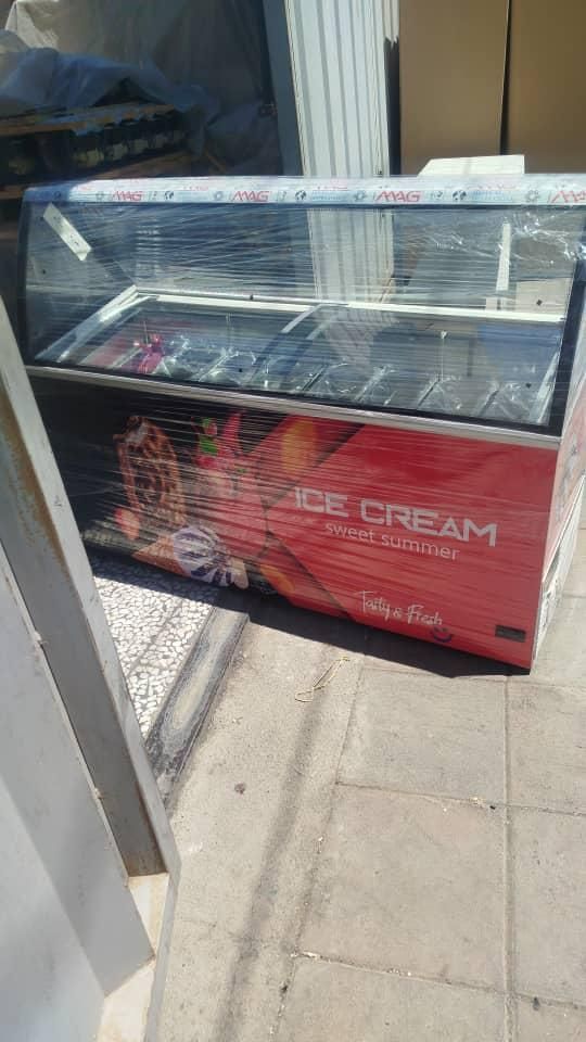 یخچال ایستاده سیزن/فریزر صندوقی جرجی/بستنی کنک|کافیشاپ و رستوران|اردکان, |دیوار