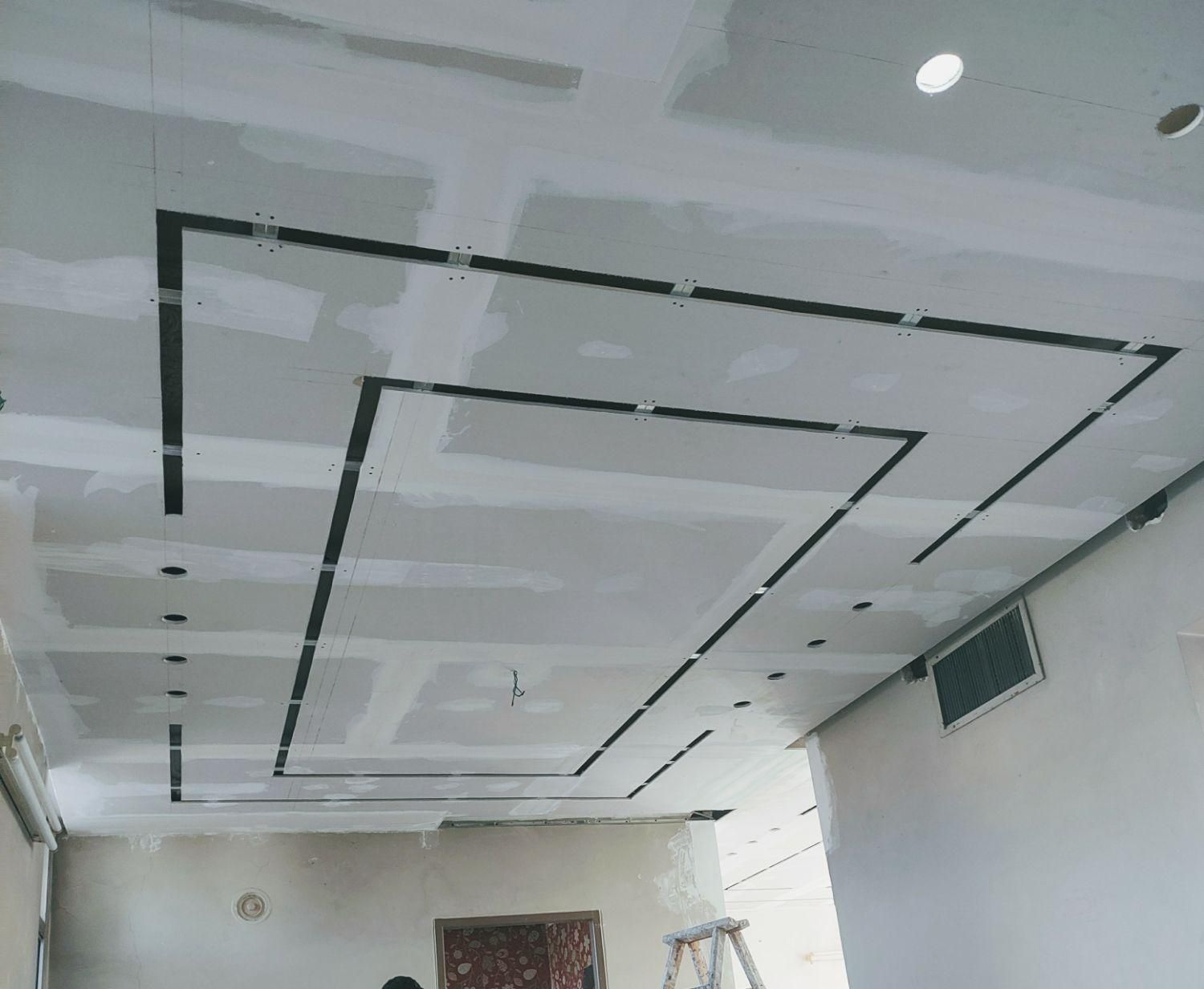 طراحی واجرای کناف و pvc. کناف کاری|خدمات پیشه و مهارت|فولادشهر, فولادشهر|دیوار