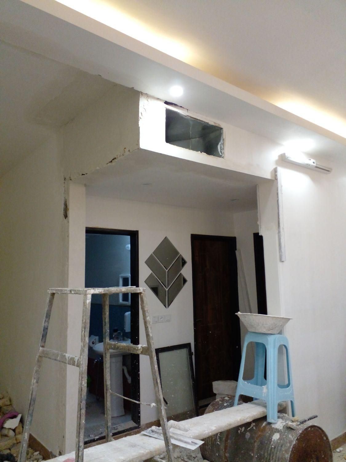 گچکاری ولکه گیری|خدمات پیشه و مهارت|بیرجند, |دیوار