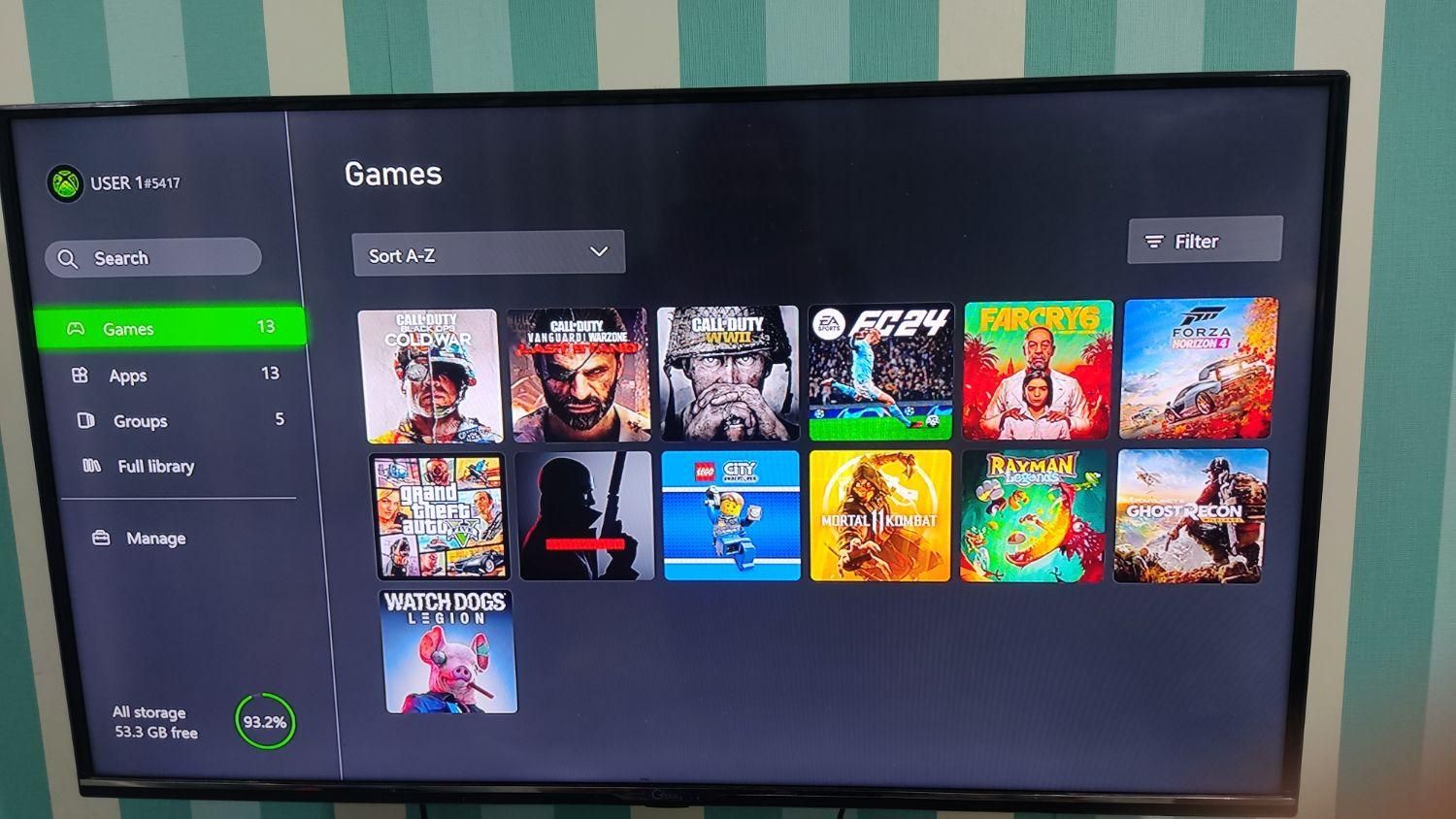 Xbox one s یک ترابایت دیجیتال|کنسول، بازی ویدئویی و آنلاین|اهواز, پادادشهر|دیوار