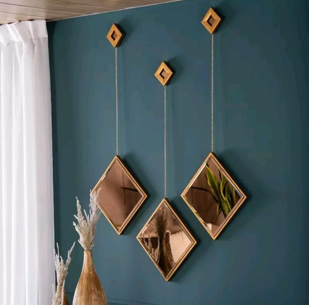 آینه دکوری مدل سه عددی|آینه|کرج, حسین‌آباد|دیوار