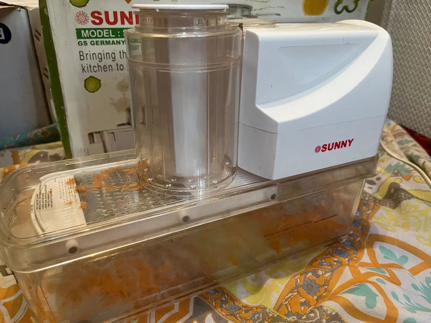 رنده برقی sunny مدل SFP-530|خردکن، آسیاب، غذاساز|تهران, باغ فیض|دیوار
