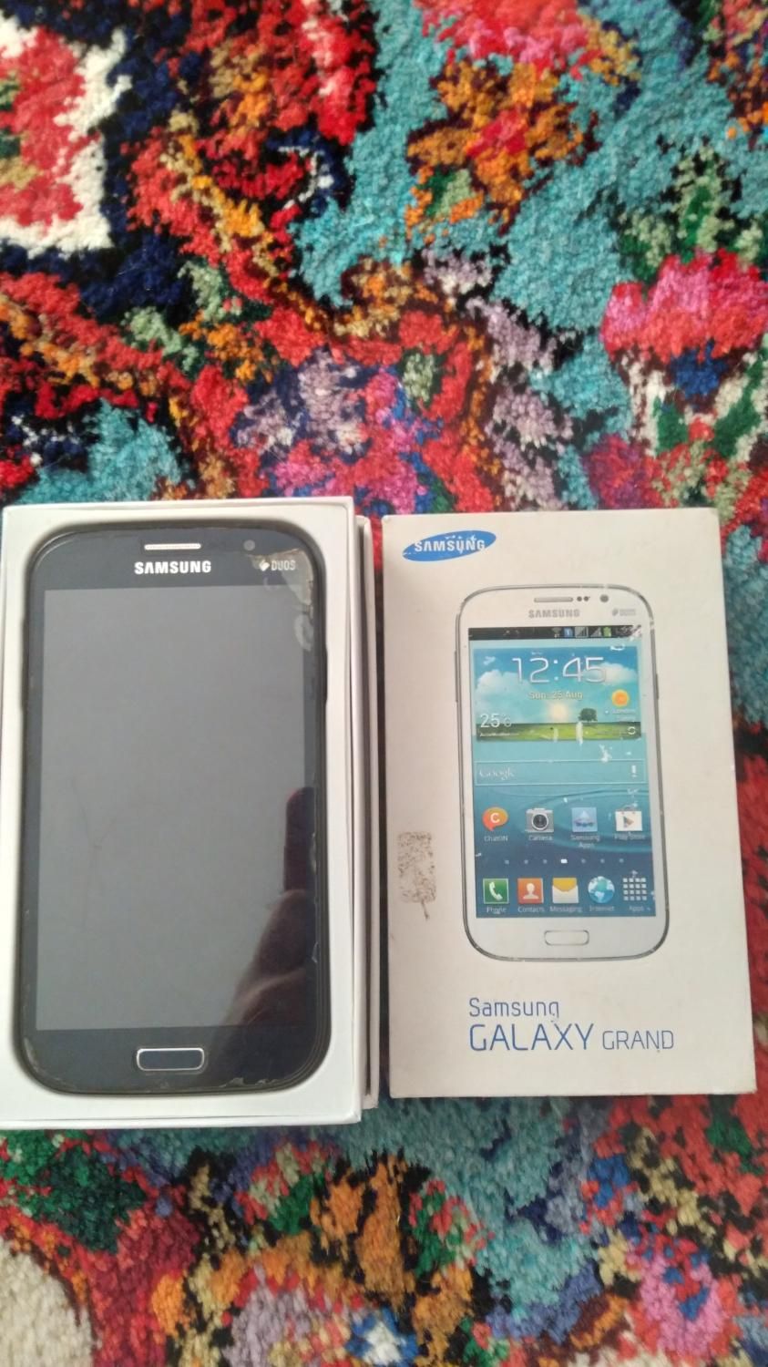 سامسونگ Galaxy Grand I9082 با حافظهٔ ۸ گیگابایت|موبایل|تهران, اکباتان|دیوار