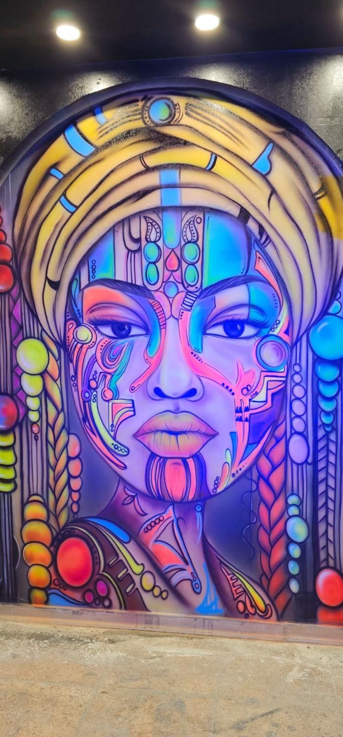 دیوارنگاری و نقاشی حرفه ای|خدمات پیشه و مهارت|اصفهان, خانه اصفهان|دیوار