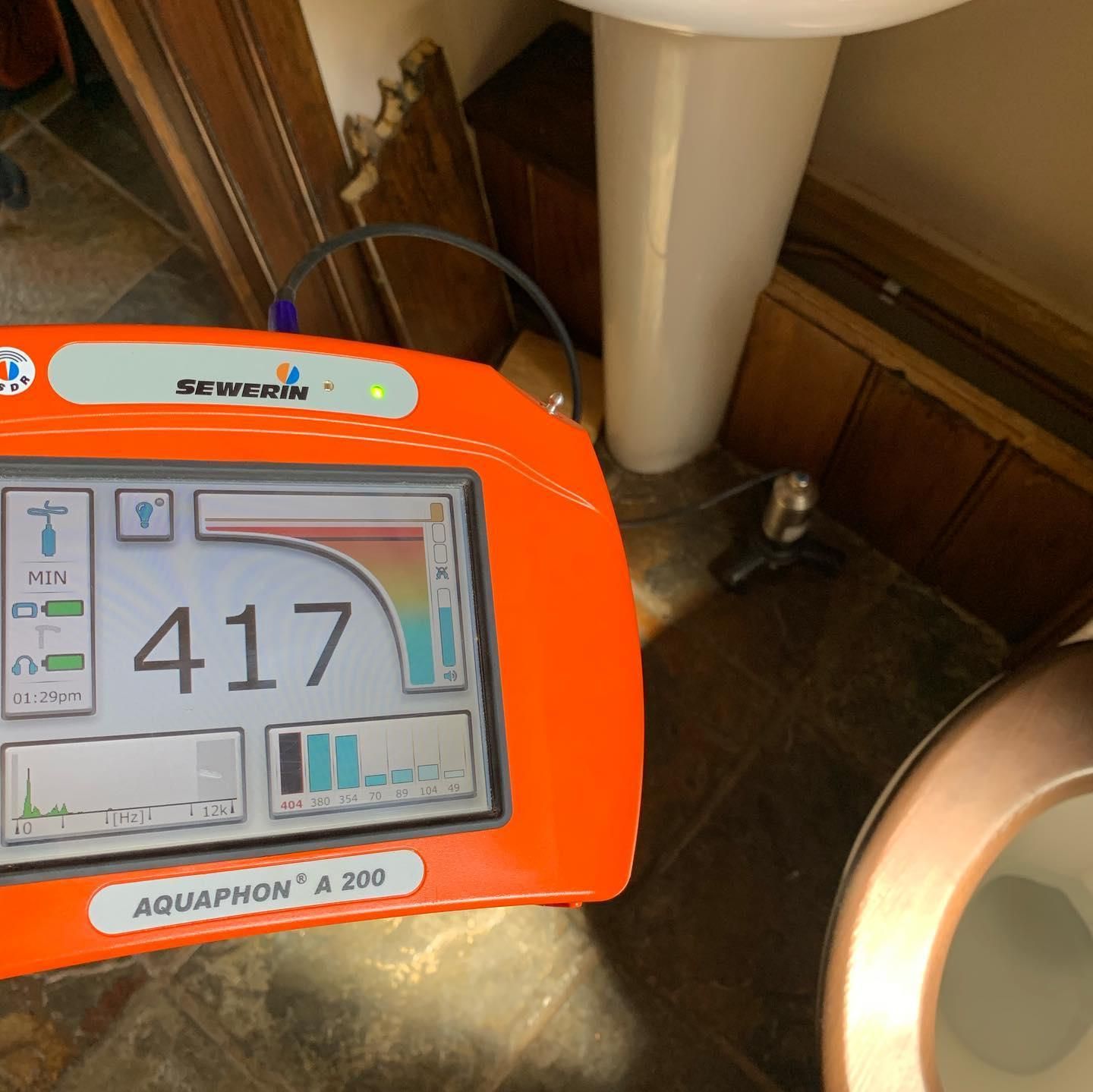 نشت یاب تضمینی بدون تخریب رفع نشتی دستگاه یابی|خدمات پیشه و مهارت|اهواز, کیانپارس |دیوار