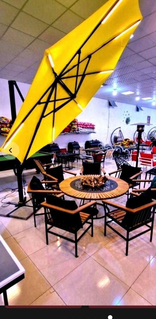میز اتشدان مستطیل گازی چوب دار میز باغی صندلی باغی|میز و صندلی غذاخوری|تهران, دریاچه شهدای خلیج فارس|دیوار
