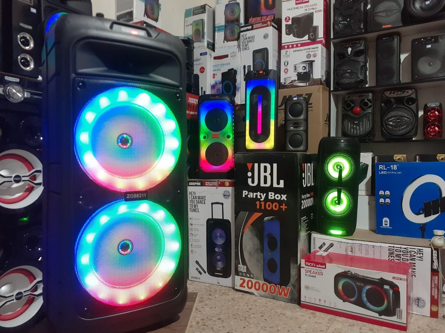 اسپیکر zqs 8211چرخ دار|سیستم صوتی خانگی|خمینیشهر, |دیوار