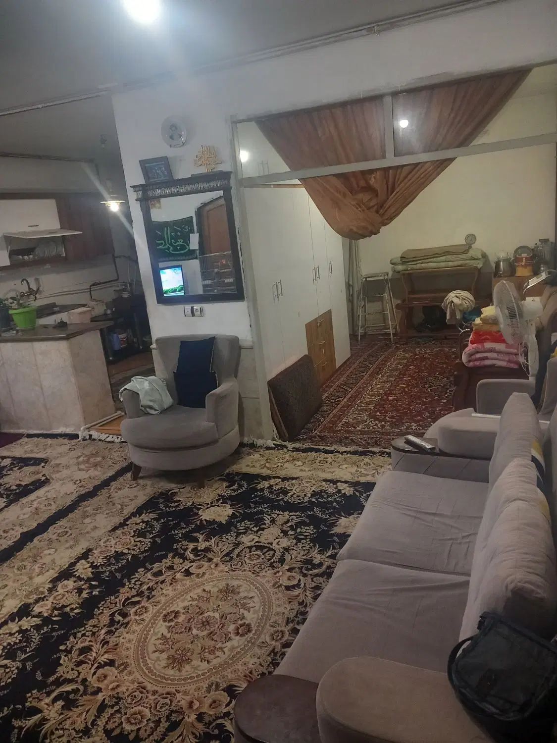 آپارتمان همکف ۱۲۰ متر ۲ خوابه پارکینگ اختصاصی|فروش آپارتمان|مشهد, خواجه ربیع|دیوار