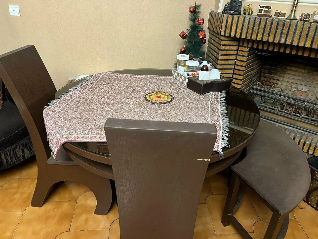 مبل ال بهمراه میز نهار خوری و تخت یک نفره|مبلمان خانگی و میز عسلی|تهران, دریا|دیوار