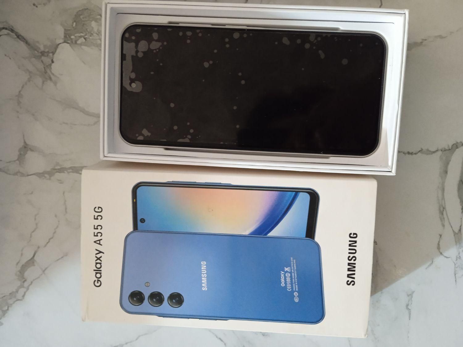 گوشی سامسونگ a55 نو نو استفاده نشده|موبایل|اراک, |دیوار