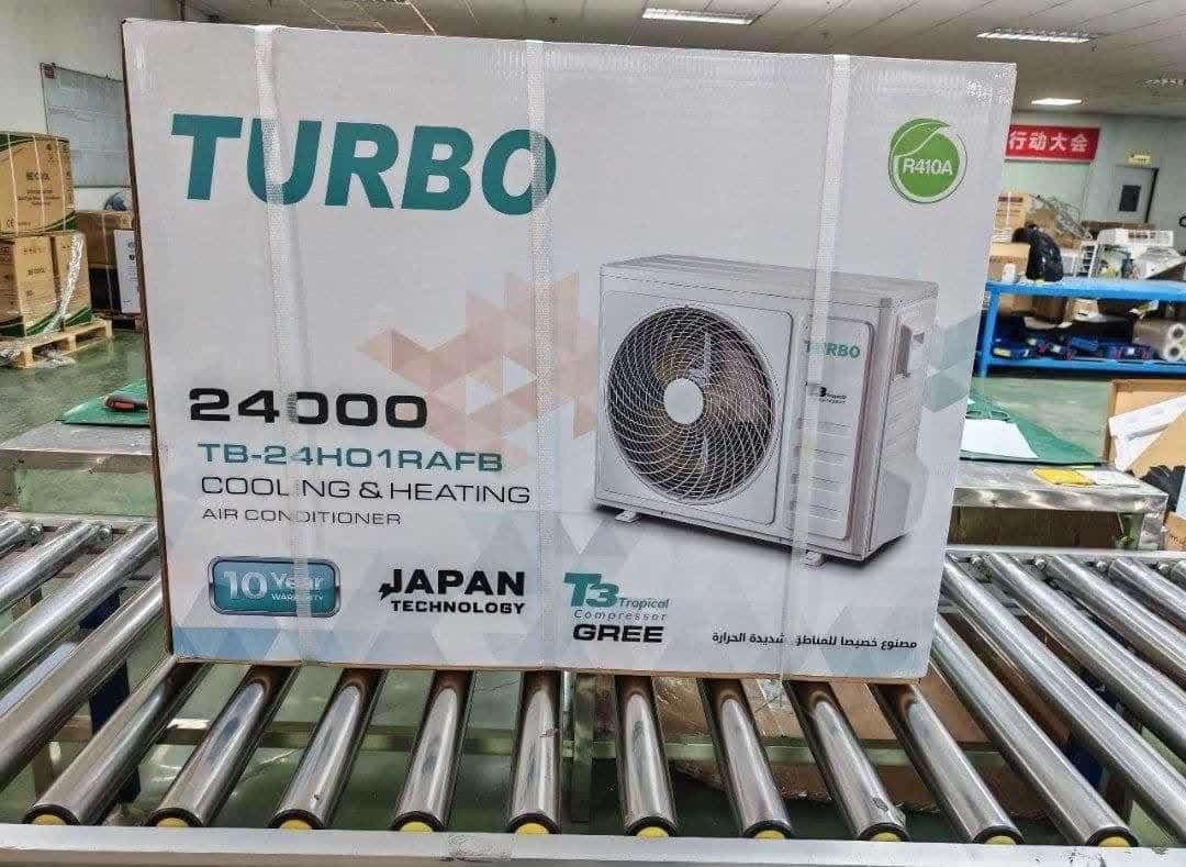 کولرگازی توربو T3 24000 اصلی|کولر گازی و فن‌کوئل|کرج, برغان|دیوار