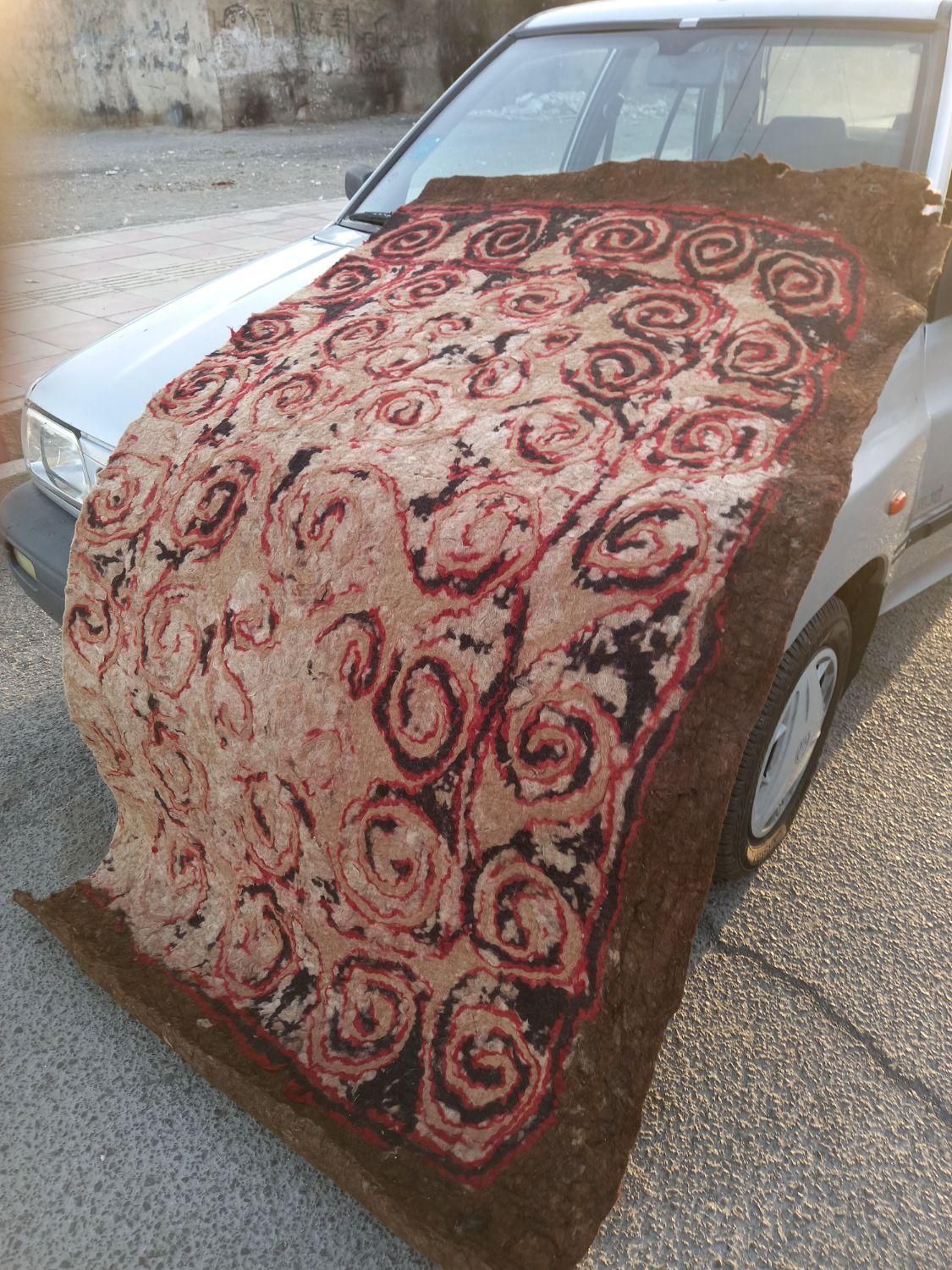 یک تخته نمد پشم خالص۱۱۰×۲۳۰سانت|فرش|اندیشه, اندیشه فاز ۳|دیوار