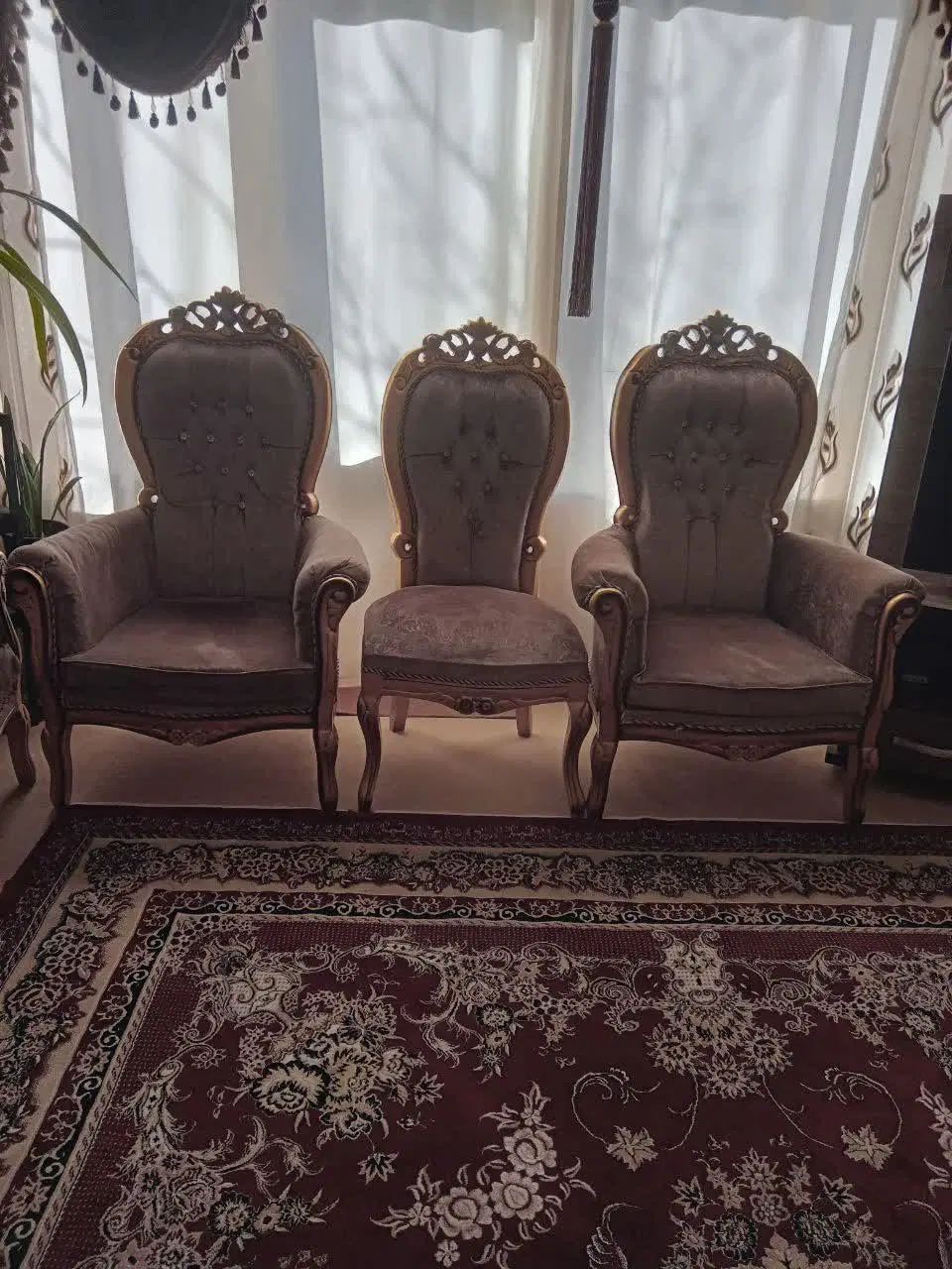 سِتِ کامل مبل.میزعسلی.میزغذاخوری.ویترین|مبلمان خانگی و میز عسلی|داران, |دیوار