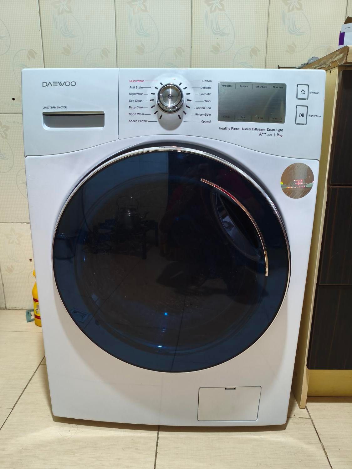 ماشین لباسشویی دوو - Daewoo|ماشین لباسشویی و خشک‌کن لباس|بومهن, |دیوار