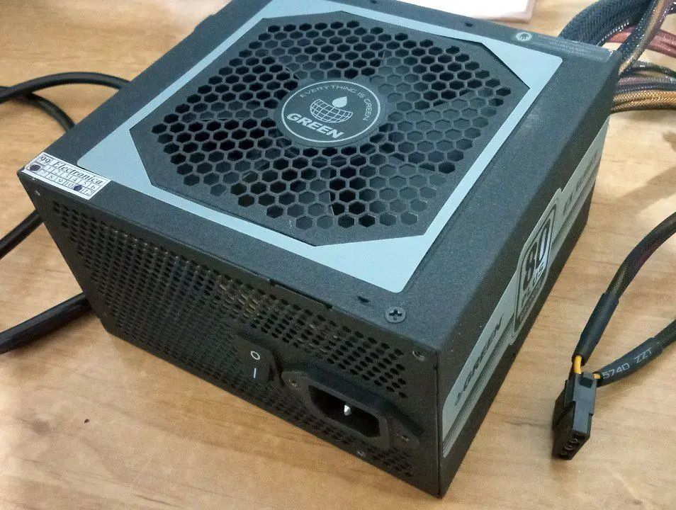 پاور کامپیوتر گرین ۵۳۰ وات Green مدل GP530A-ES|قطعات و لوازم جانبی رایانه|کرج, ساسانی (قلمستان)|دیوار