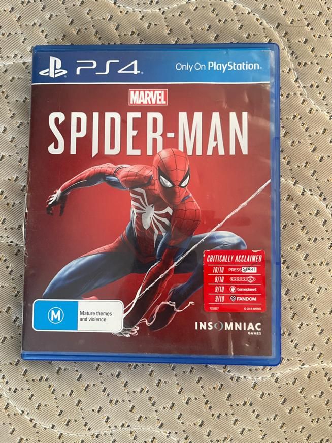 بازی اسپایدرمن برای ps4|کنسول، بازی ویدئویی و آنلاین|تهران, حکیمیه|دیوار