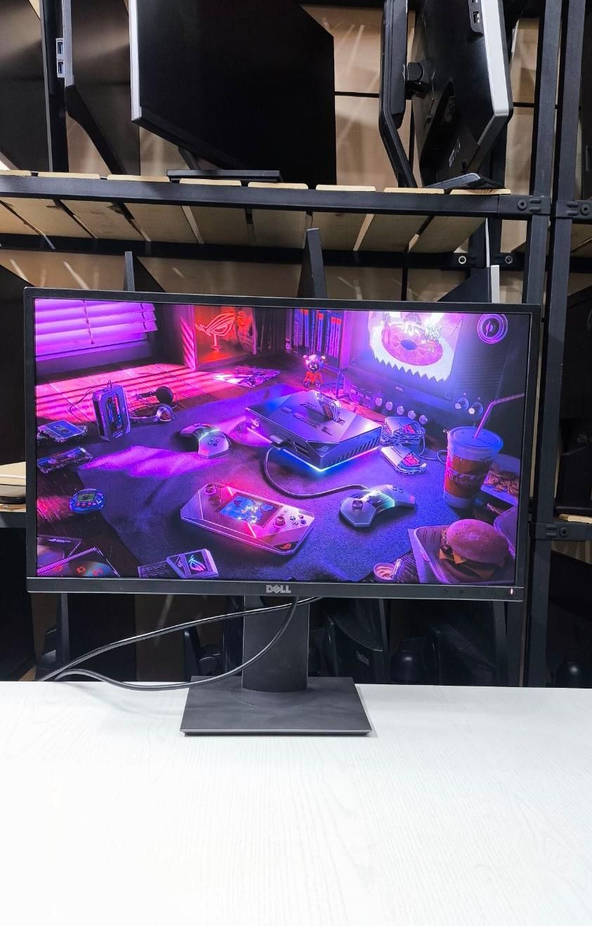 مانیتور فول پورت Dell P2417H با مهلت تست و گارانتی|قطعات و لوازم جانبی رایانه|شیراز, زند|دیوار