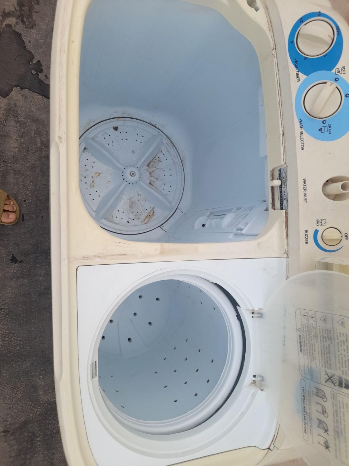 لباسشویی دوقلو حایر|ماشین لباسشویی و خشک‌کن لباس|طرقبه, |دیوار