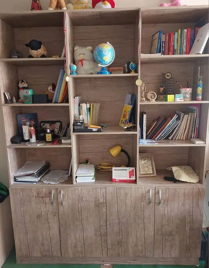 کتابخانه خانگی|کتابخانه، شلف، قفسه‌های دیواری|اصفهان, راه آهن|دیوار