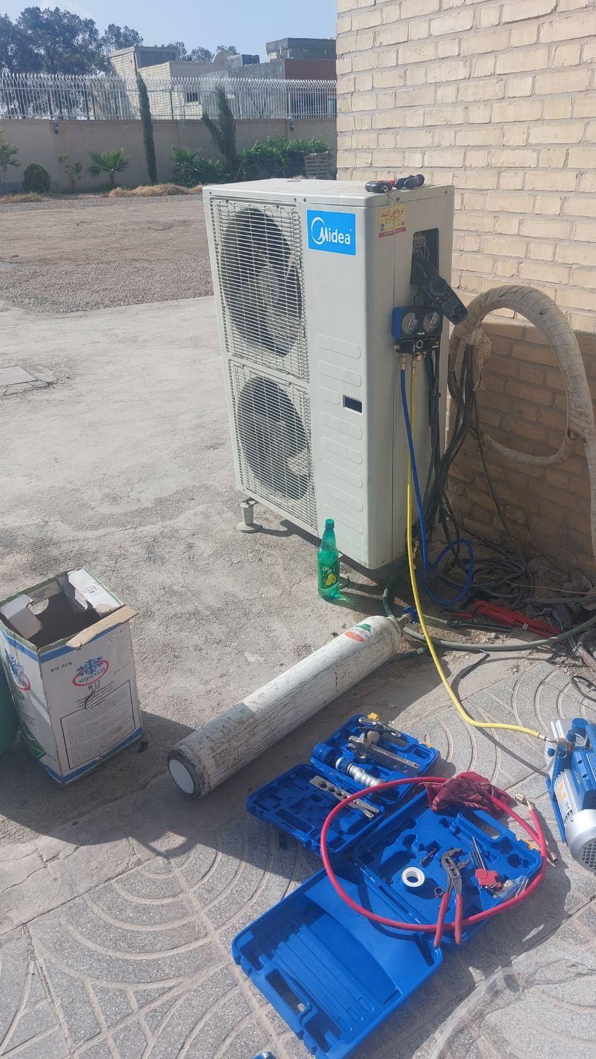 تعمیر و نصب کولرگازی کولر گازی اسپیلت و پنجره ای|خدمات پیشه و مهارت|یزد, |دیوار