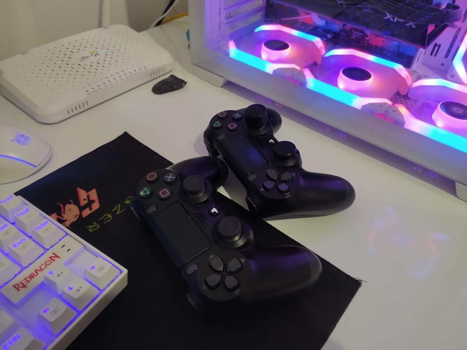 دو عدد دسته ps4 نونو|کنسول، بازی ویدئویی و آنلاین|کرمانشاه, |دیوار
