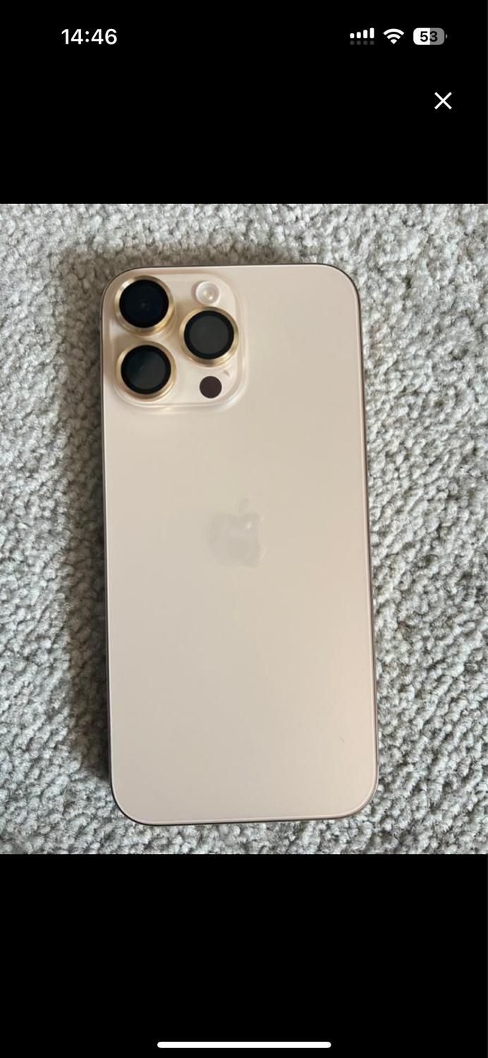 اپل iPhone 16 Pro Max با حافظهٔ ۲۵۶ گیگابایت|موبایل|کرج, مهرویلا|دیوار