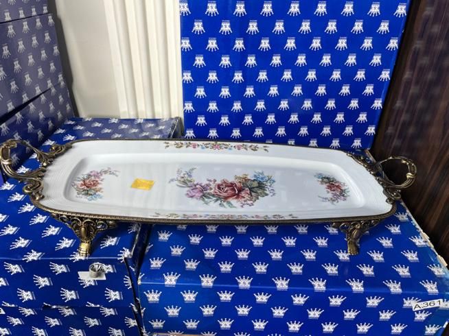 دیس پذیرایی مجلسی لمونژ مستطیل|ظروف سرو و پذیرایی|تهران, تهرانپارس غربی|دیوار