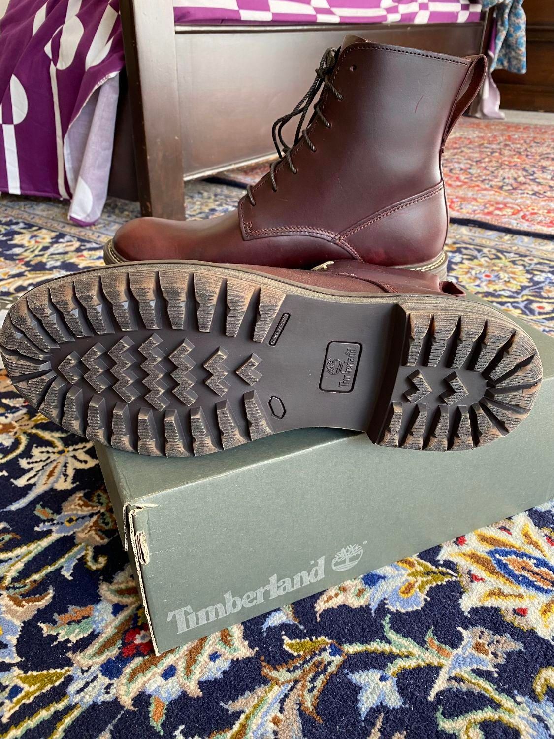 بوت چرمی سایز ۴۴ اصل Timberland|کیف، کفش، کمربند|تهران, ستارخان|دیوار