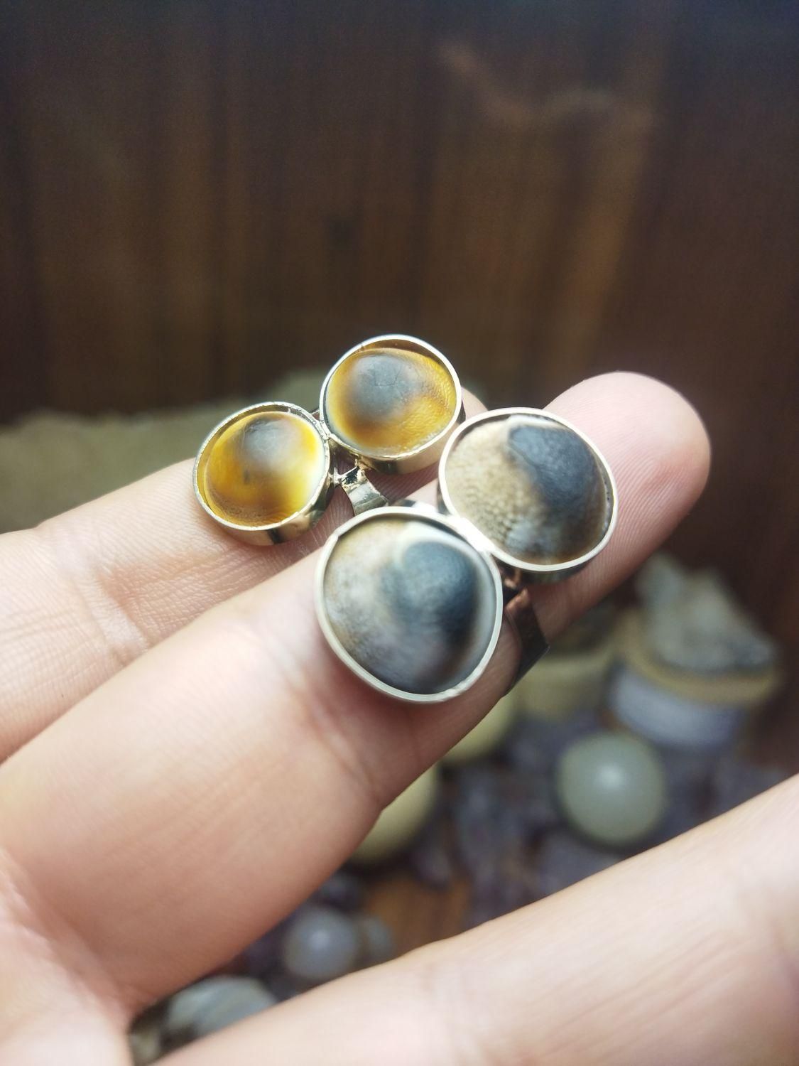 انگشتر مهره نقره 925|بدلیجات|ارومیه, |دیوار