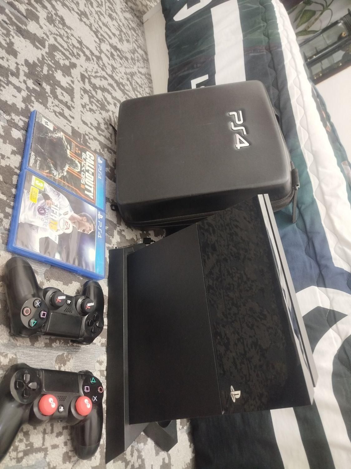 PS4 fat  دودسته بسیار سالم فول بازی|کنسول، بازی ویدئویی و آنلاین|فردوسیه, |دیوار