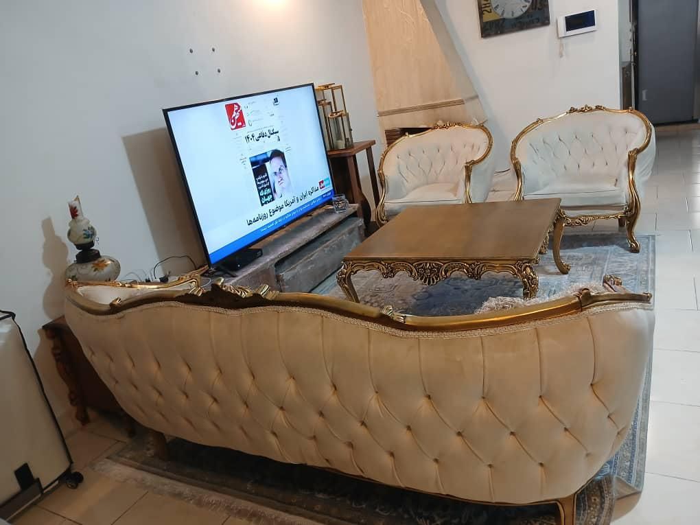 مبل ۷ نفره استیل|مبلمان خانگی و میز عسلی|تهران, درب دوم|دیوار