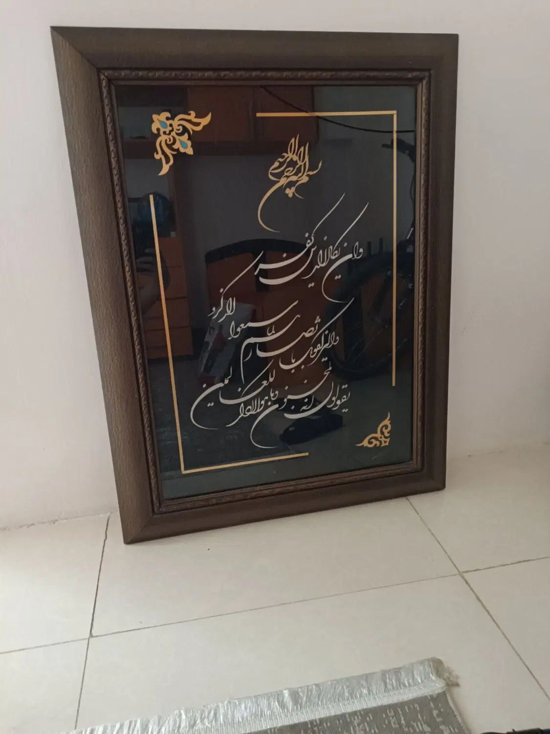 تابلو و ان یکاد|تابلو، نقاشی، عکس|مشهد, موسوی قوچانی|دیوار