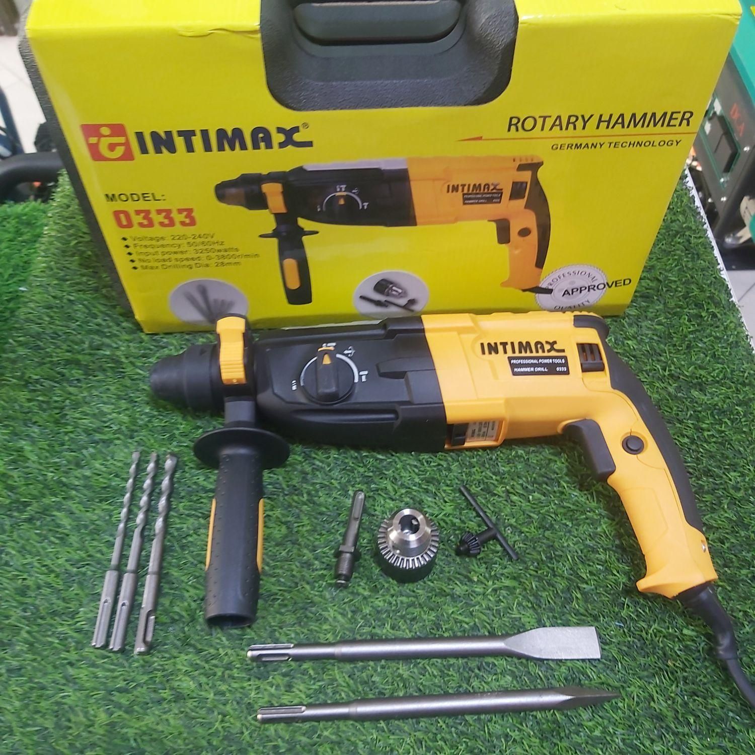 دریل هیلتی بتن کن سه حالته اینتیمکس ژاپن با لوازم|ماشینآلات صنعتی|قدس, شهرقدس|دیوار