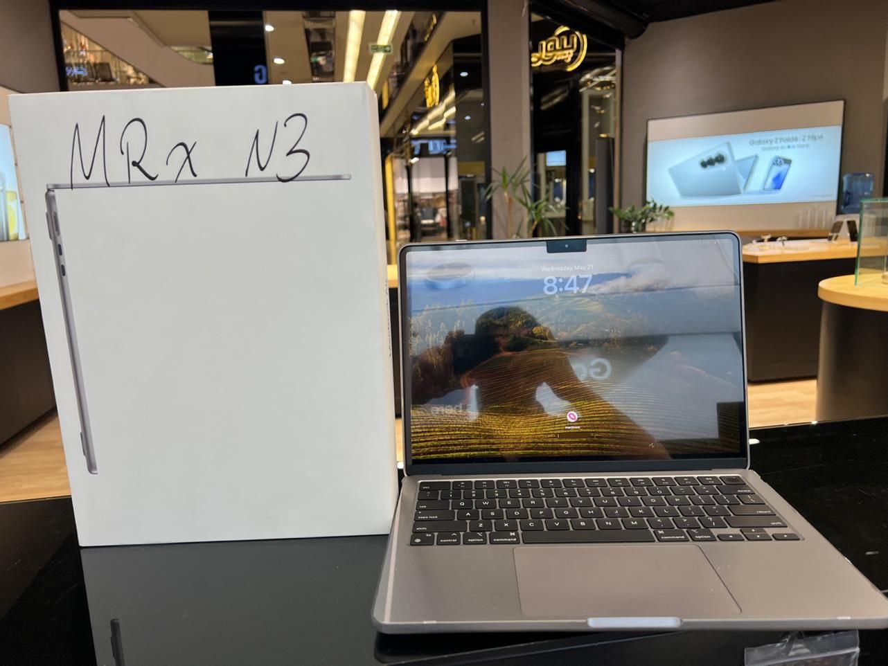 macbook air m3 256 در حد نو ۳ بار شارژ|رایانه همراه|تهران, فرمانیه|دیوار