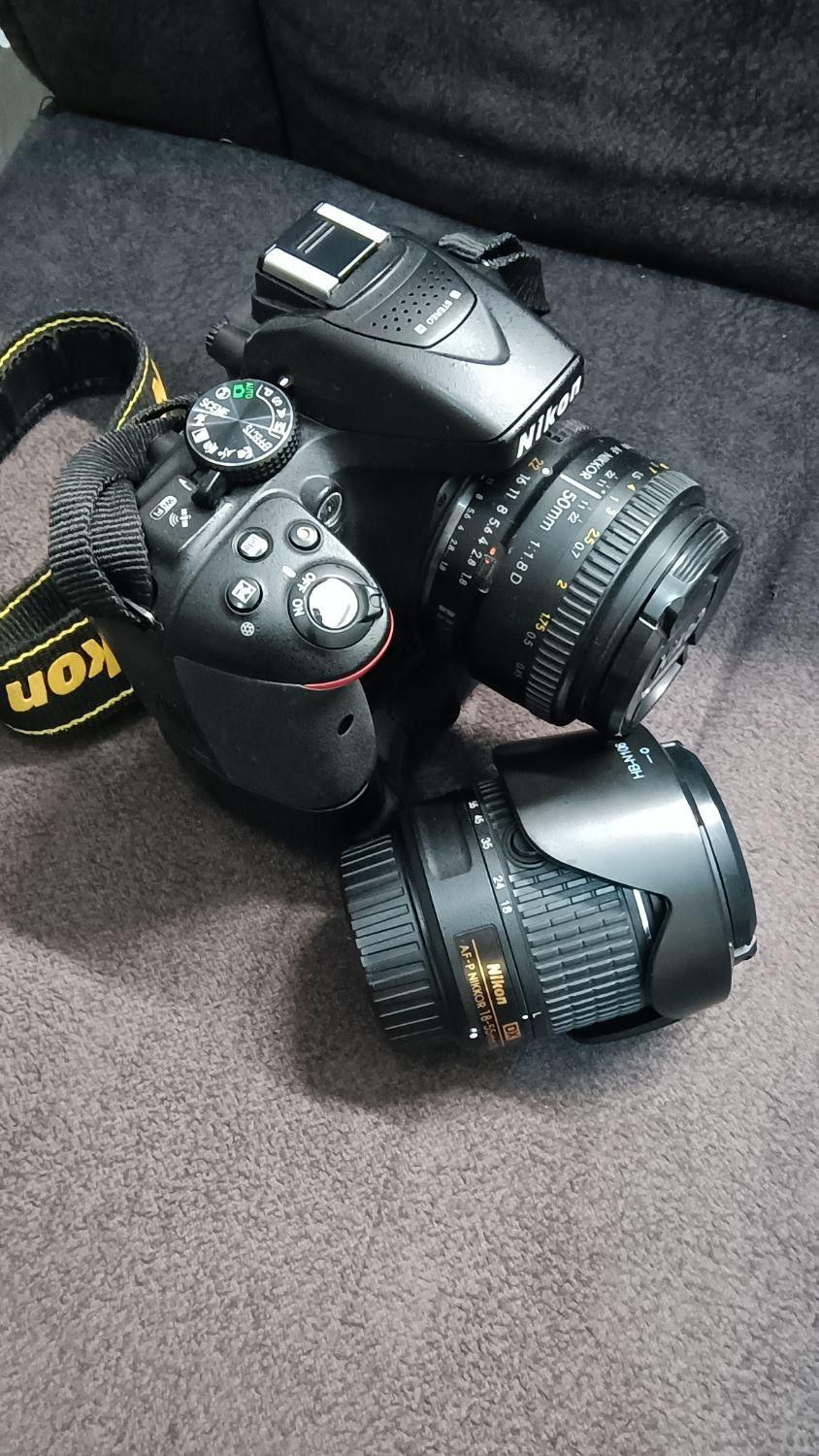دوربین نیکون Nikon D5300 با لنز پرتره Nikkor|دوربین عکاسی و فیلم‌برداری|شهریار, |دیوار