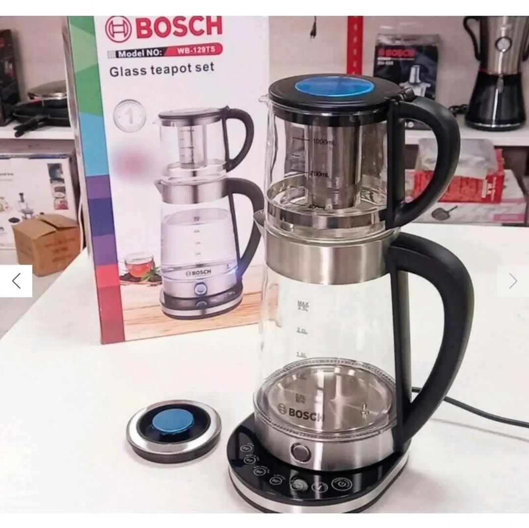 چایساز روهمی لمسی بوس چای ساز بوش آلمانBOSCH|سماور، چای‌ساز، قهوه‌ساز|تهران, امین حضور|دیوار