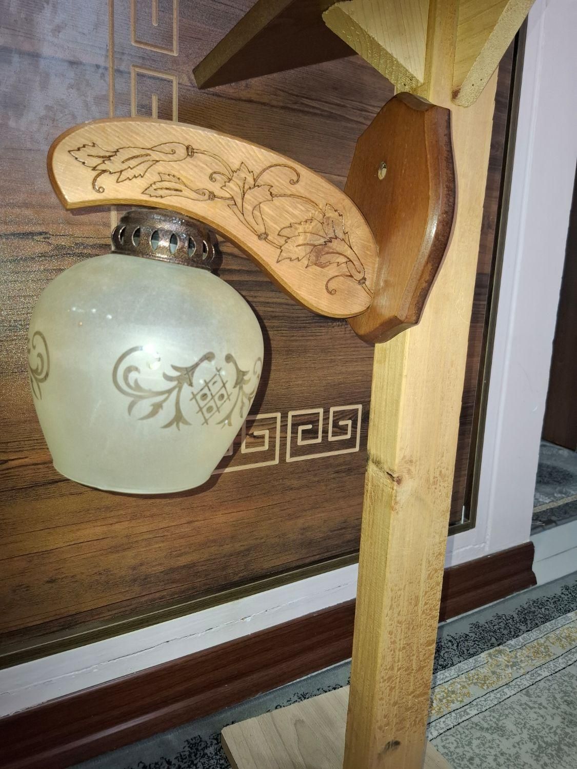 لوستر چوبی|لوستر و چراغ آویز|تهران, فلاح|دیوار