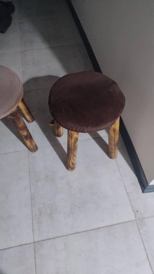 پاف های چوبی سنتی پاف صندلی|صندلی و نیمکت|رباط‌کریم, رباط‌کریم|دیوار