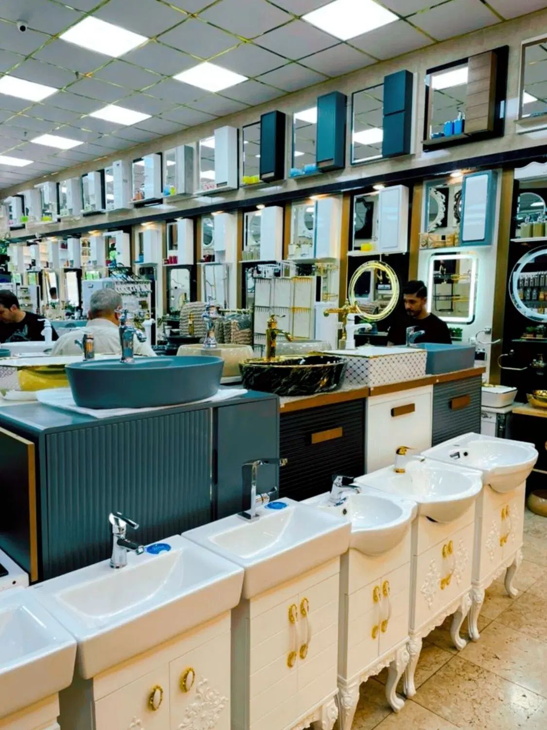 تولیدکننده VIKTORYروشویی مدل دیواری کابینتی۱۰۰٪PVC|لوازم سرویس بهداشتی|تهران, یافت آباد جنوبی|دیوار